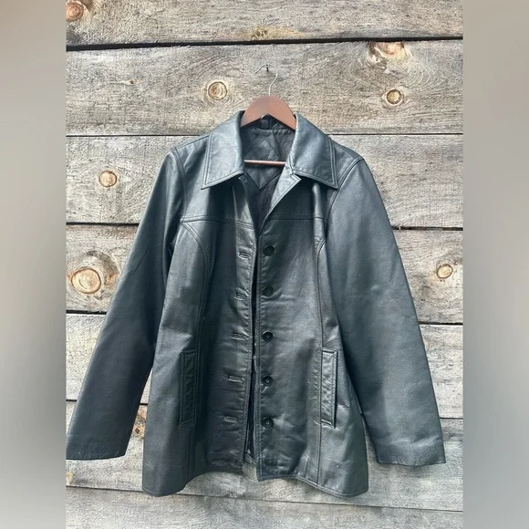 Jacqueline Ferrar vintage *real leather* jacket - Picture 3 of 5